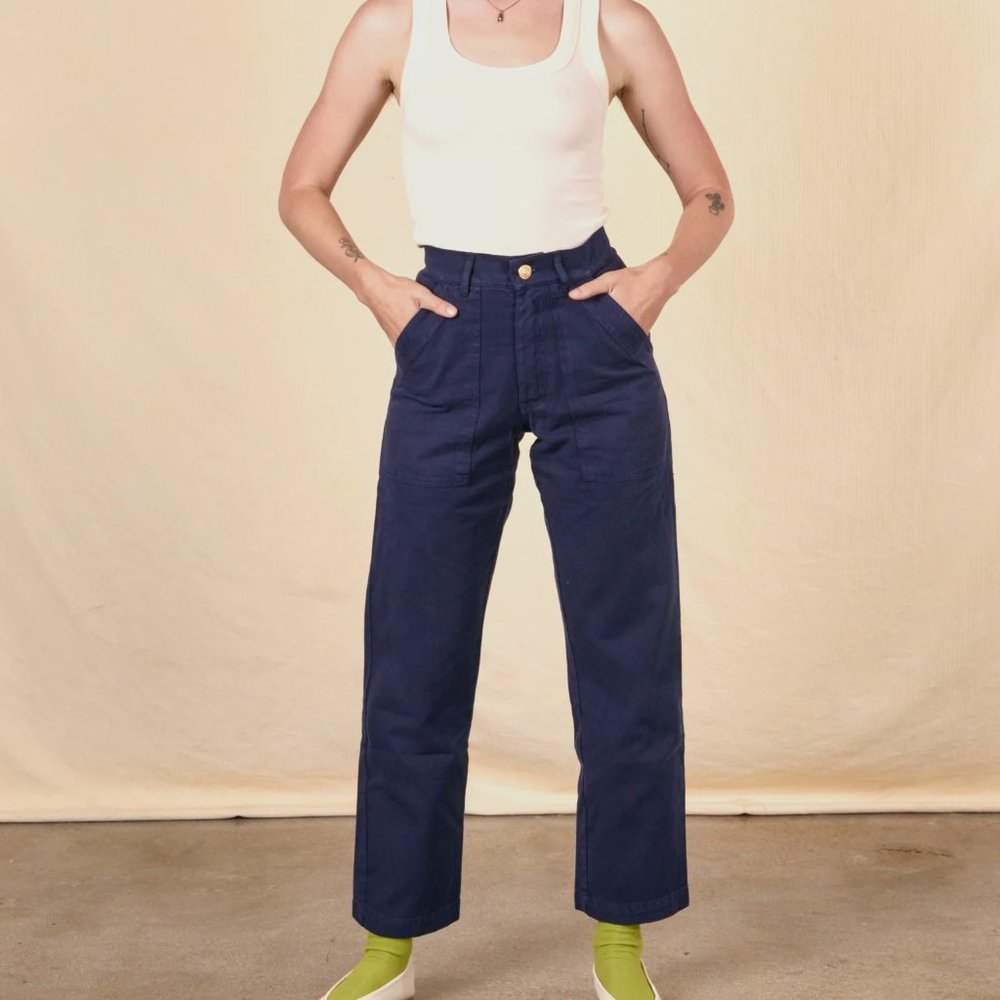 Big Bud Press navy work pants - size xs. Sold out/discontinued color!